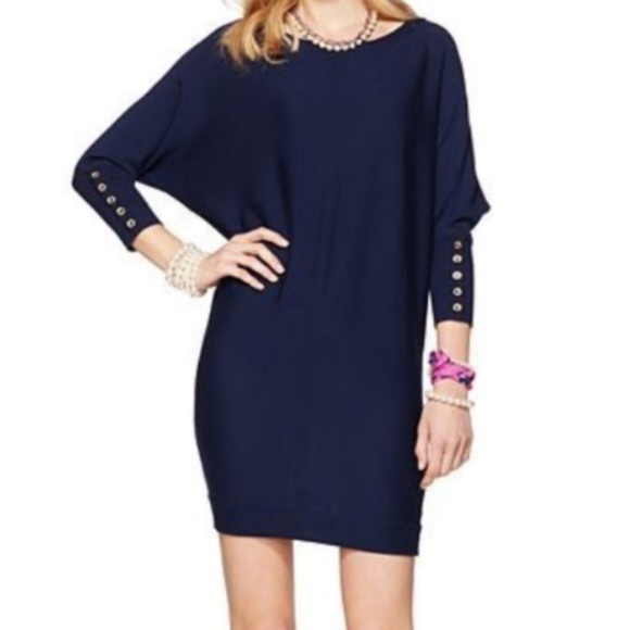 LILLY PULITZER Dresses & Skirts - LILLY PULITZER Bloomfield Sweater Dress Navy